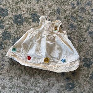 Vintage Pooh detail baby dress